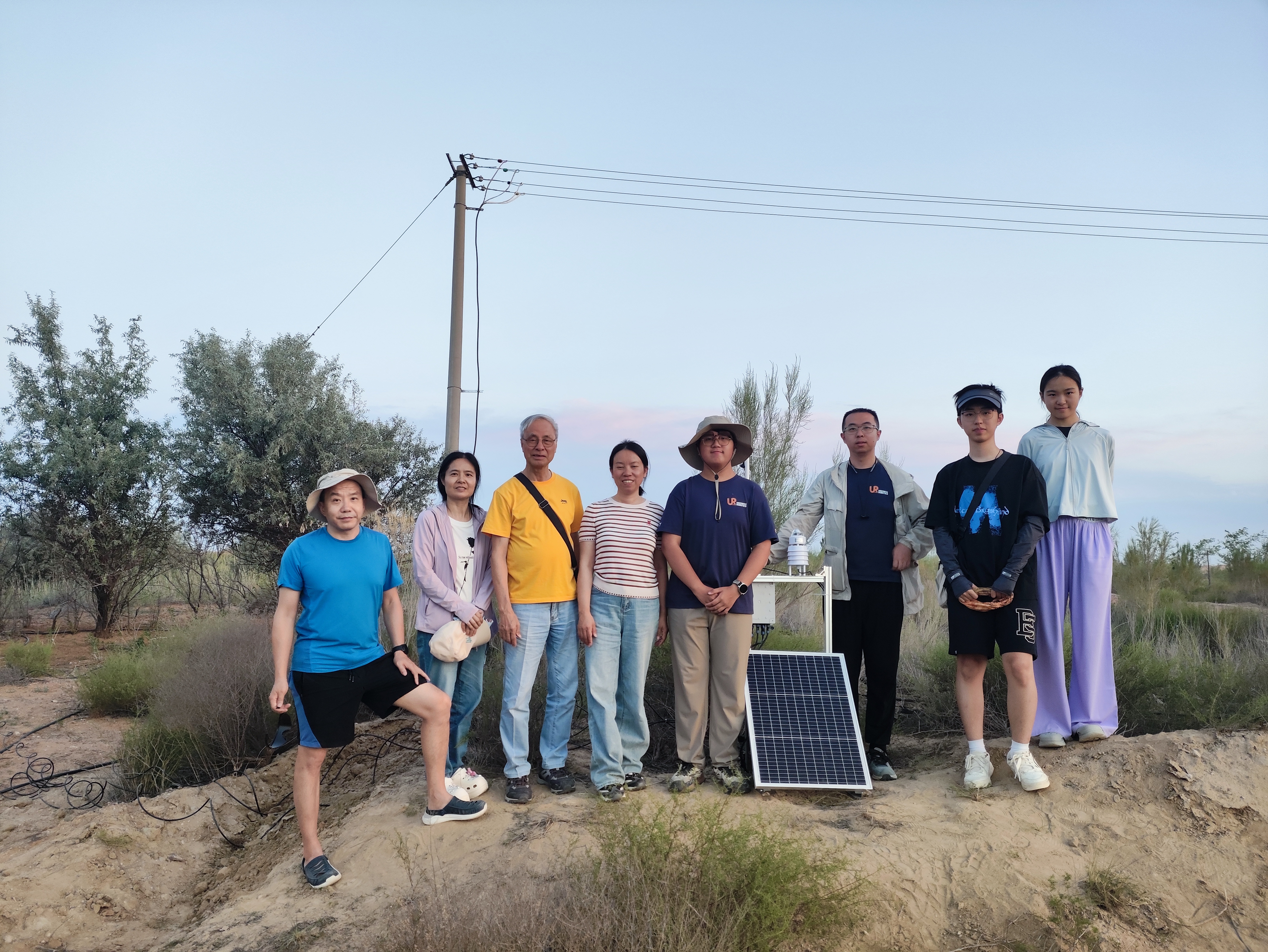 Desert Sensor Station Project in MaLanHu(马兰湖)
